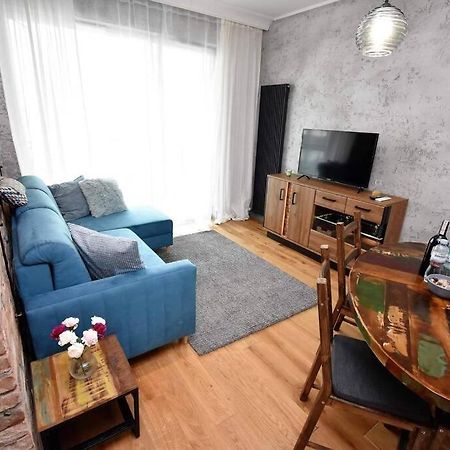 Apartament Blue Bastion Walowa 23C Z Klimatyzacja I Miejscem Parkingowym W Podziemnym Parkingu Gdansk Dış mekan fotoğraf