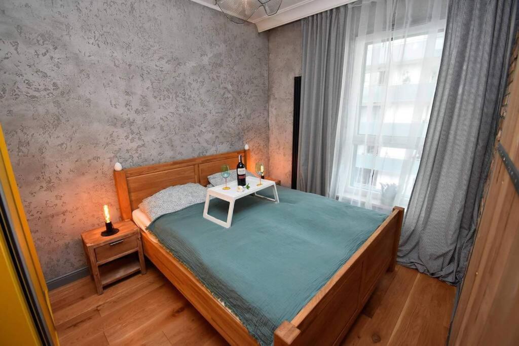 Apartament Blue Bastion Walowa 23C Z Klimatyzacja I Miejscem Parkingowym W Podziemnym Parkingu Gdansk Dış mekan fotoğraf