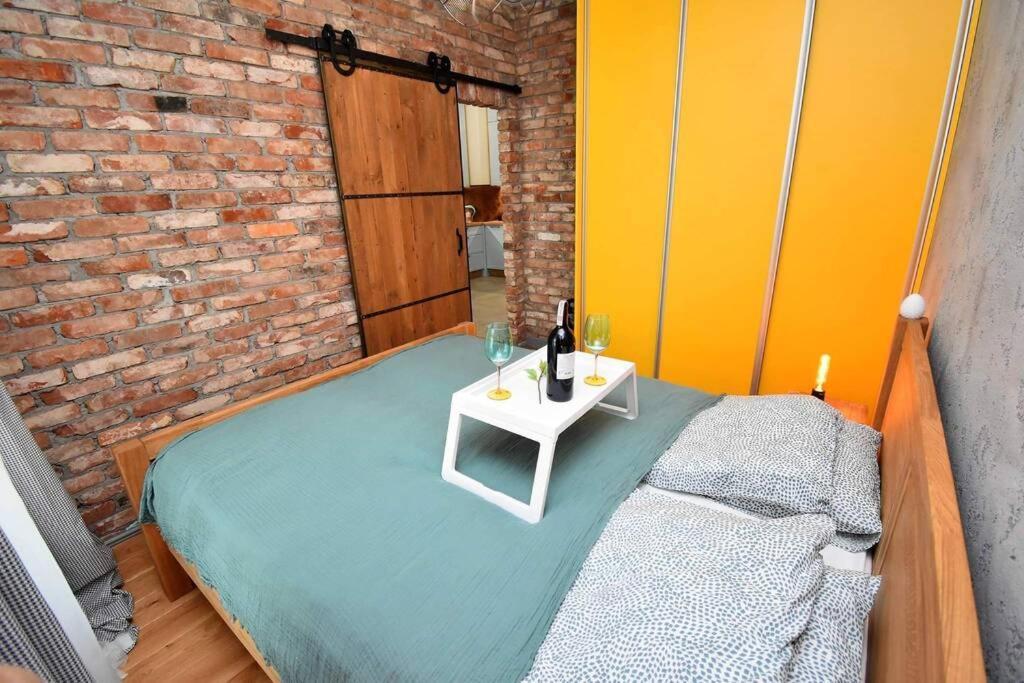 Apartament Blue Bastion Walowa 23C Z Klimatyzacja I Miejscem Parkingowym W Podziemnym Parkingu Gdansk Dış mekan fotoğraf